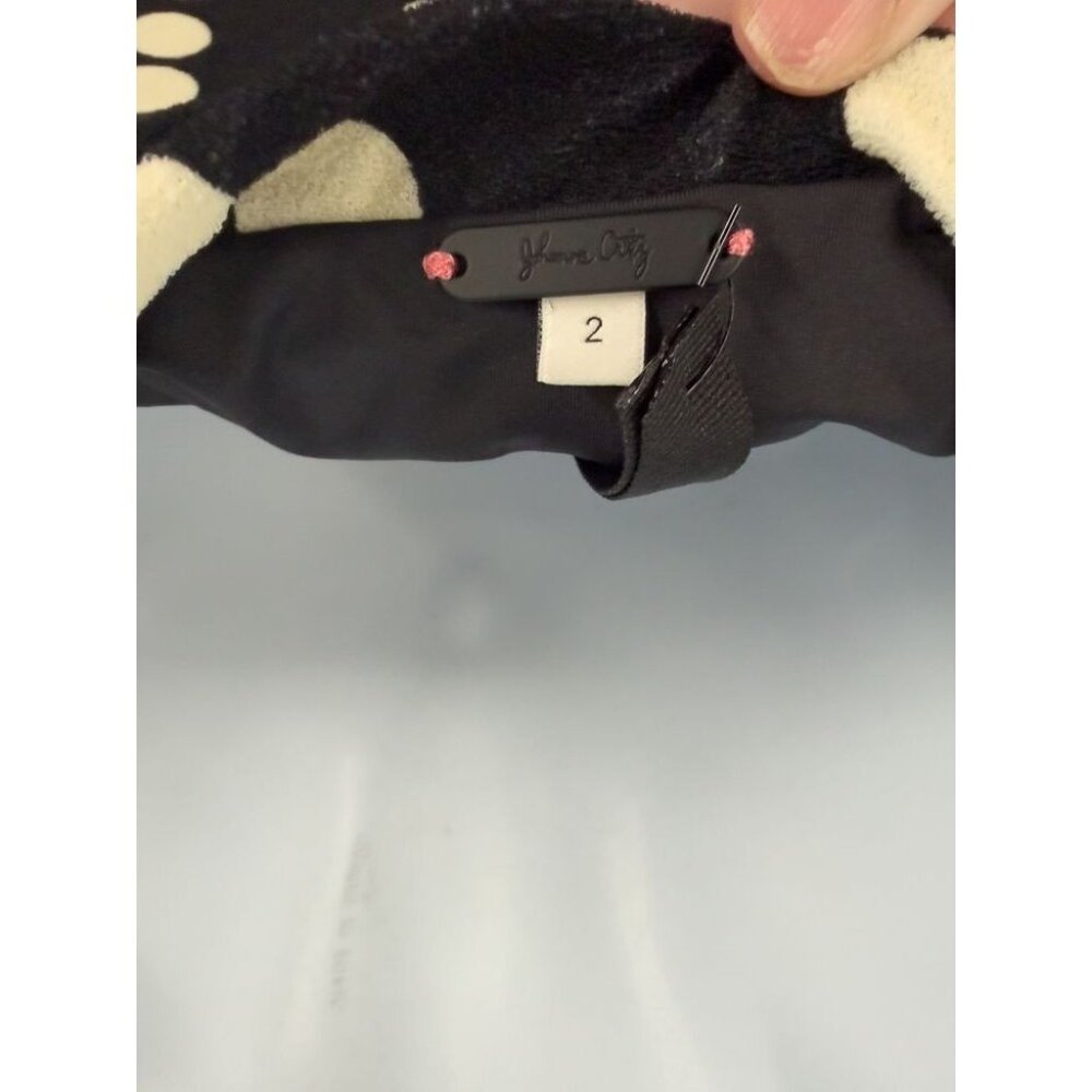 Johanna Ortiz Equatoria Rhythms Midi Dress Black And Ecru Polka Dot Halter Neck - Picture 15 of 16